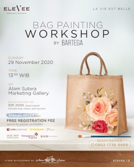 Bag Painting Workshop by BARTEGA