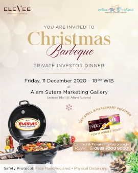 Christmas Barbeque - Private Investor Dinner