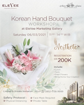 Korean Hand Bouquet Workshop